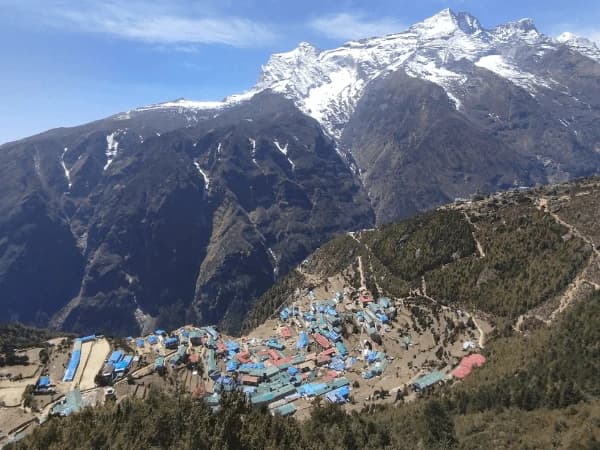 Everest Namche Bazzar View
